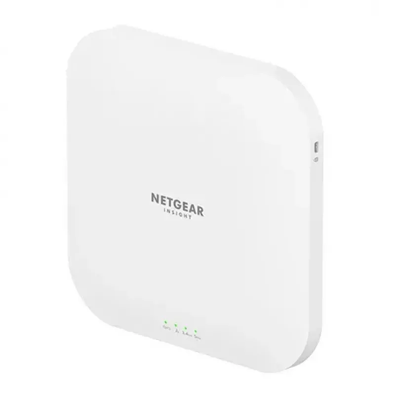 NETGEAR Insight Cloud Managed WiFi 6 AX3600 Dual Band Access Point (WAX620) 3600 Mbit/s White Power over Ethernet (PoE)