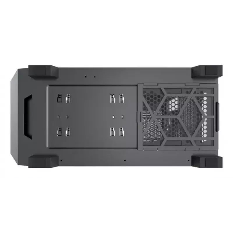 PC Midi Tower case XILENCE XG151 — black, supports ATX/Micro-ATX/Mini-ITX, bottom PSU, 2x 3.5 inch + 4x 2.5 inch bays