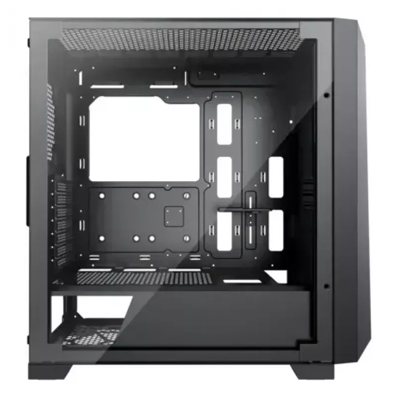 PC Midi Tower case XILENCE XG151 — black, supports ATX/Micro-ATX/Mini-ITX, bottom PSU, 2x 3.5 inch + 4x 2.5 inch bays