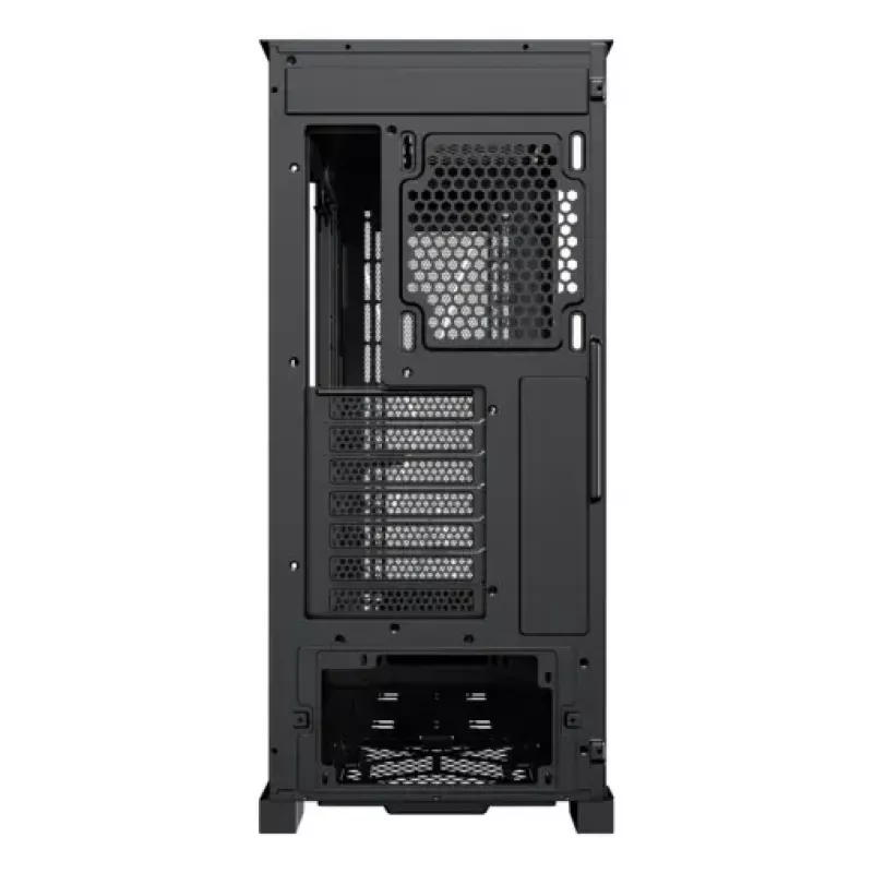 PC Midi Tower case XILENCE XG151 — black, supports ATX/Micro-ATX/Mini-ITX, bottom PSU, 2x 3.5 inch + 4x 2.5 inch bays