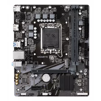 GIGABYTE H610M K DDR4 Motherboard - Supports Intel Core 14th Gen CPUs, 3+1+1 Phases Hybrid Power Design, up to 3200MHz DDR4, 1xPCIe 3.0 M.2, GbE LAN, USB 3.2 Gen 1