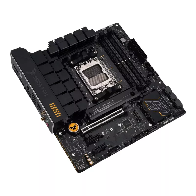 Motherboard ASUS TUF GAMING B650M‑E WIFI, AMD B650, Socket AM5, micro ATX, DDR5, 4x DIMM, 128GB, Wi‑Fi 6, Bluetooth 5.2