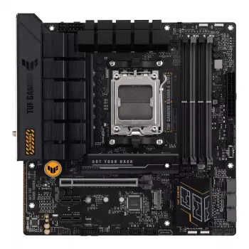 Motherboard ASUS TUF GAMING B650M‑E WIFI, AMD B650, Socket AM5, micro ATX, DDR5, 4x DIMM, 128GB, Wi‑Fi 6, Bluetooth 5.2