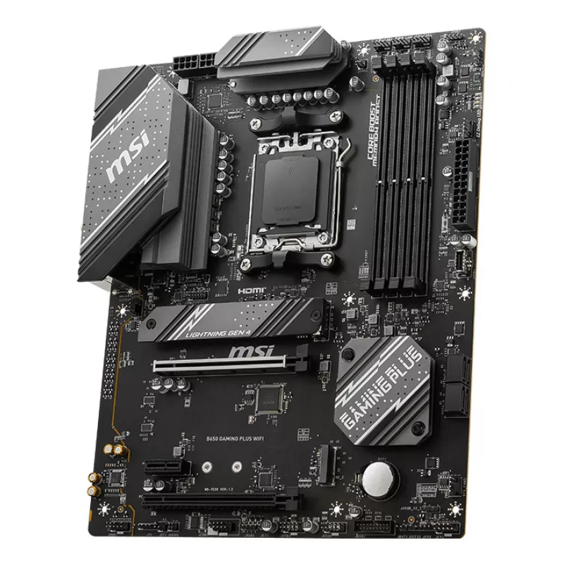 MSI B650 GAMING PLUS WIFI motherboard AMD B650 Socket AM5 ATX