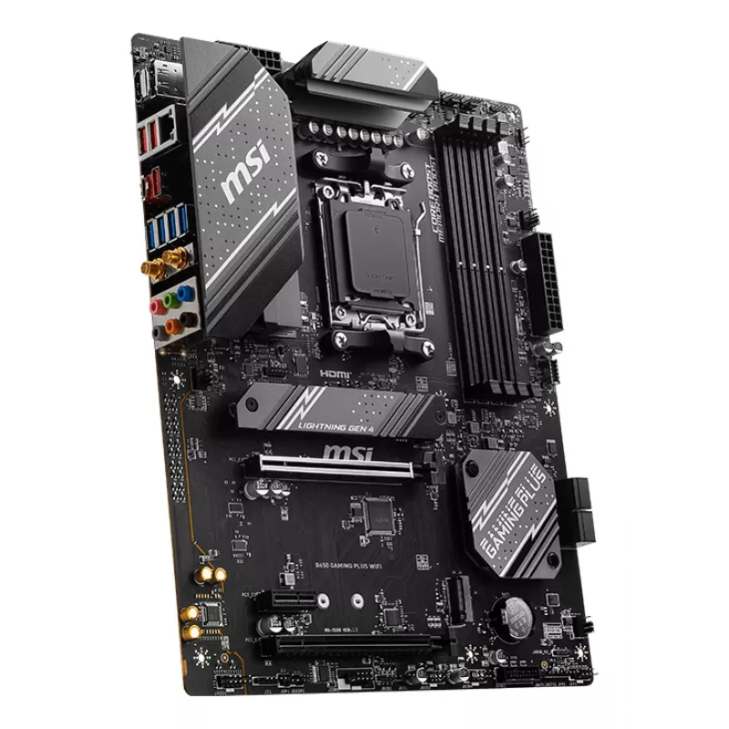 MSI B650 GAMING PLUS WIFI motherboard AMD B650 Socket AM5 ATX