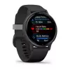 Smartwatch GARMIN Vivoactive 5 Black — 42 mm case, AMOLED 1.2 inch, GPS/GLONASS/Galileo, 5 ATM, optical HR, SpO2, 11-day battery