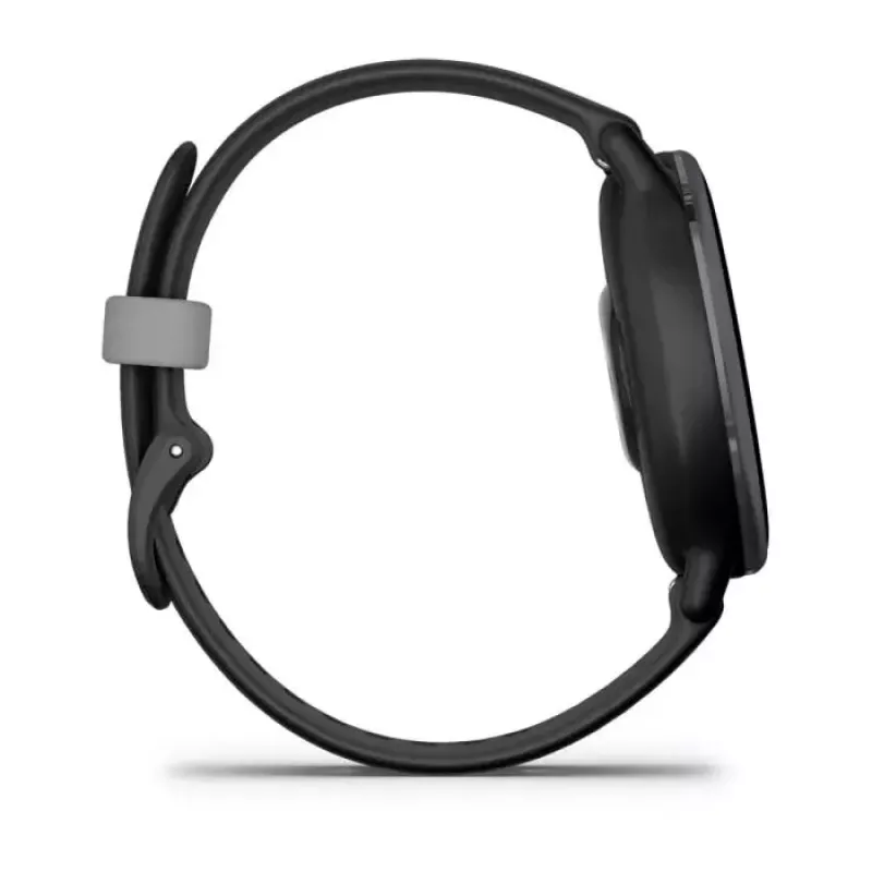 Smartwatch GARMIN Vivoactive 5 Black — 42 mm case, AMOLED 1.2 inch, GPS/GLONASS/Galileo, 5 ATM, optical HR, SpO2, 11-day battery