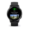 Smartwatch GARMIN Vivoactive 5 Black — 42 mm case, AMOLED 1.2 inch, GPS/GLONASS/Galileo, 5 ATM, optical HR, SpO2, 11-day battery