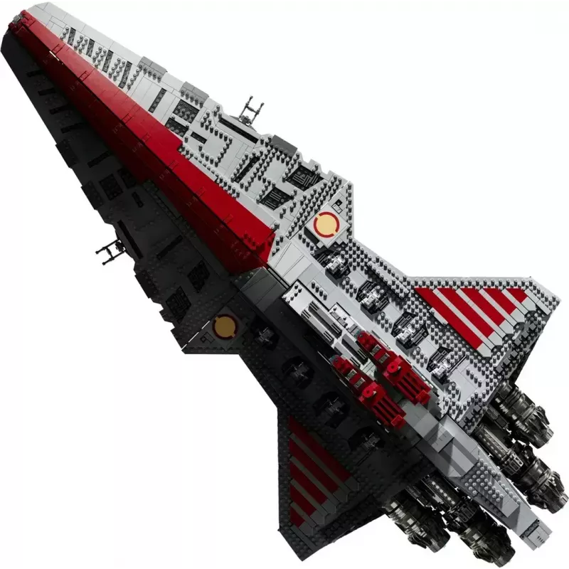 LEGO Star Wars Republic Venator Class Attack Cruiser 75367 — construction set, 5,374 pcs, 320×1,090×540 mm, 2 minifigures, age 18+