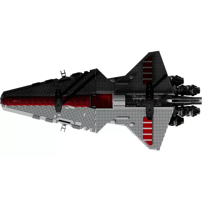LEGO Star Wars Republic Venator Class Attack Cruiser 75367 — construction set, 5,374 pcs, 320×1,090×540 mm, 2 minifigures, age 18+