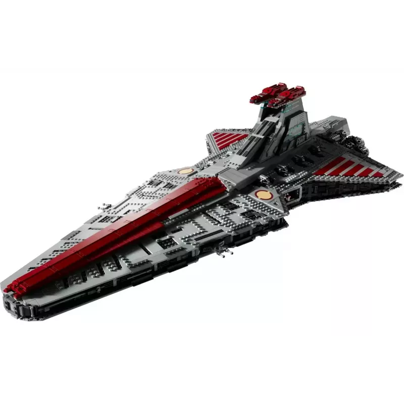 LEGO Star Wars Republic Venator Class Attack Cruiser 75367 — construction set, 5,374 pcs, 320×1,090×540 mm, 2 minifigures, age 18+
