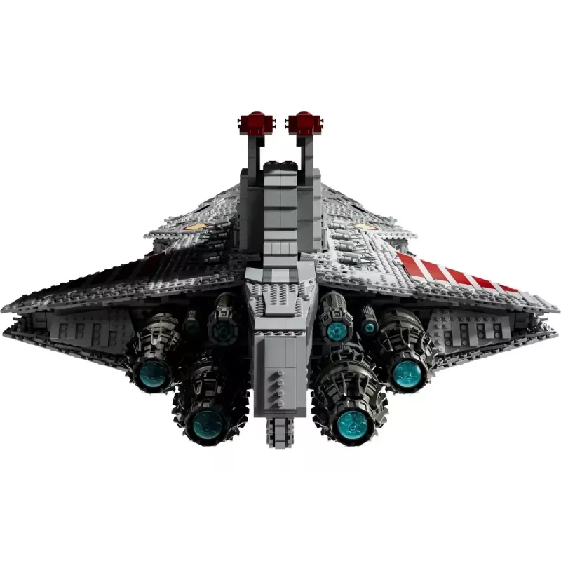 LEGO Star Wars Republic Venator Class Attack Cruiser 75367 — construction set, 5,374 pcs, 320×1,090×540 mm, 2 minifigures, age 18+