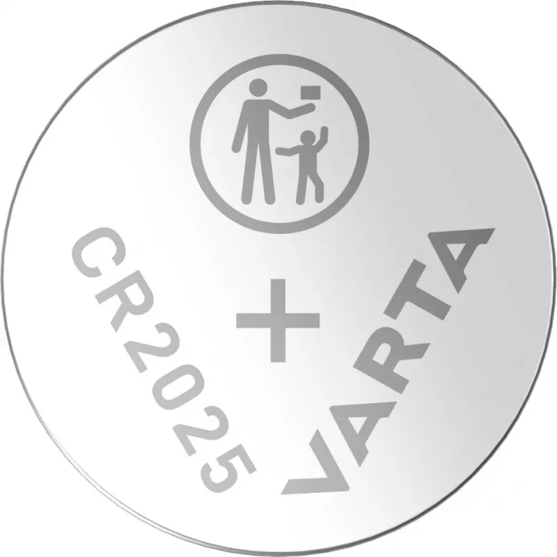 VARTA Battery Lithium Button Cell Cr2025 3v 1x2