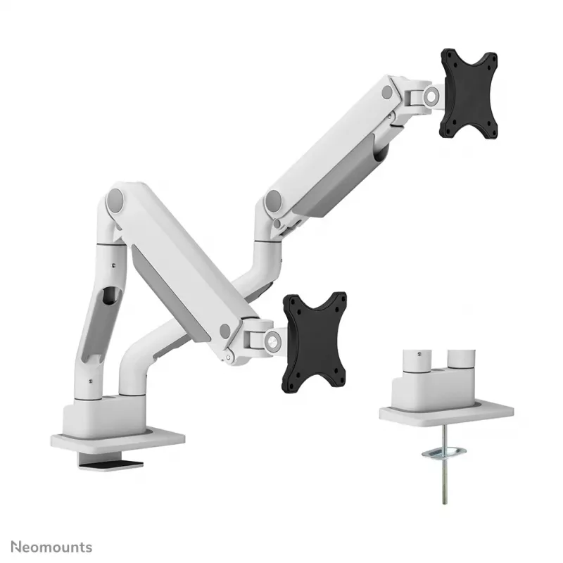 Neomounts DS70S-950WH2 Monitor arm 17-35 inch - gas spring - Topfix - 180°-stop