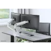 Neomounts DS70S-950WH2 Monitor arm 17-35 inch - gas spring - Topfix - 180°-stop