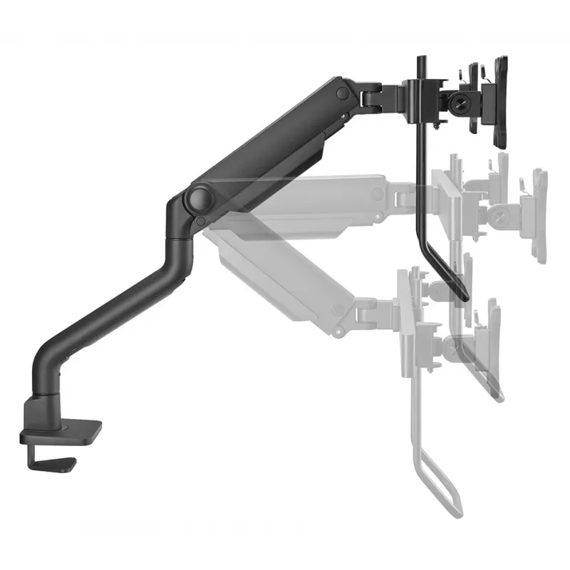 Neomounts DS75S-950BL2 Monitor arm 17-32 inch - gas spring - Topfix - 180°-stop