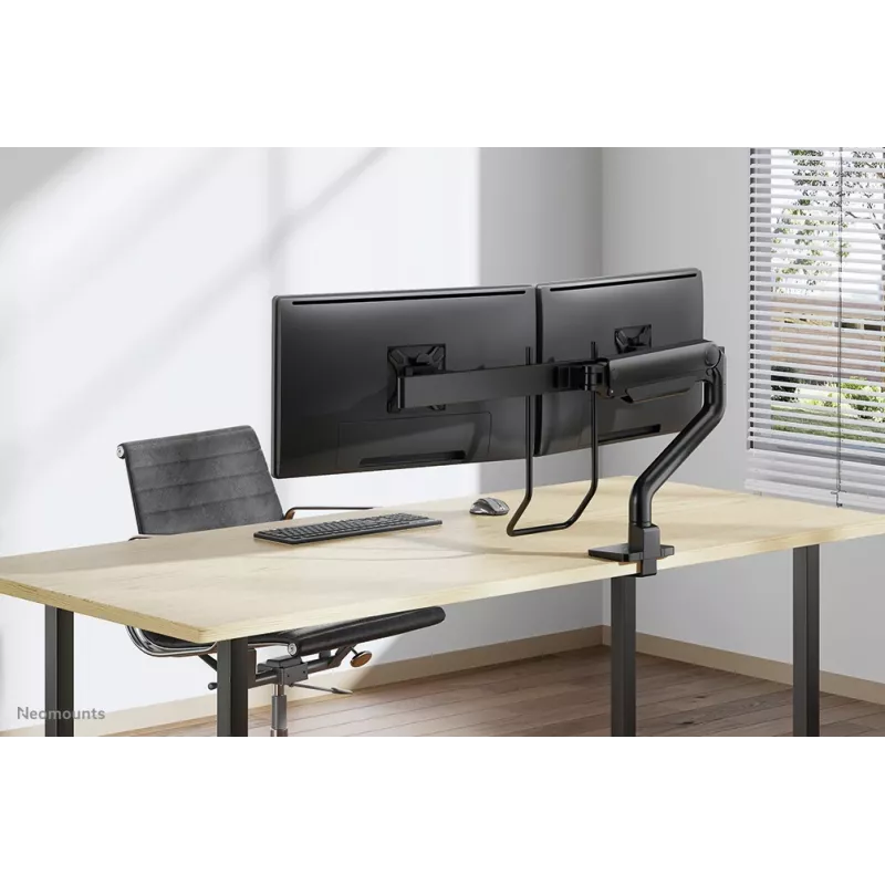 Neomounts DS75S-950BL2 Monitor arm 17-32 inch - gas spring - Topfix - 180°-stop