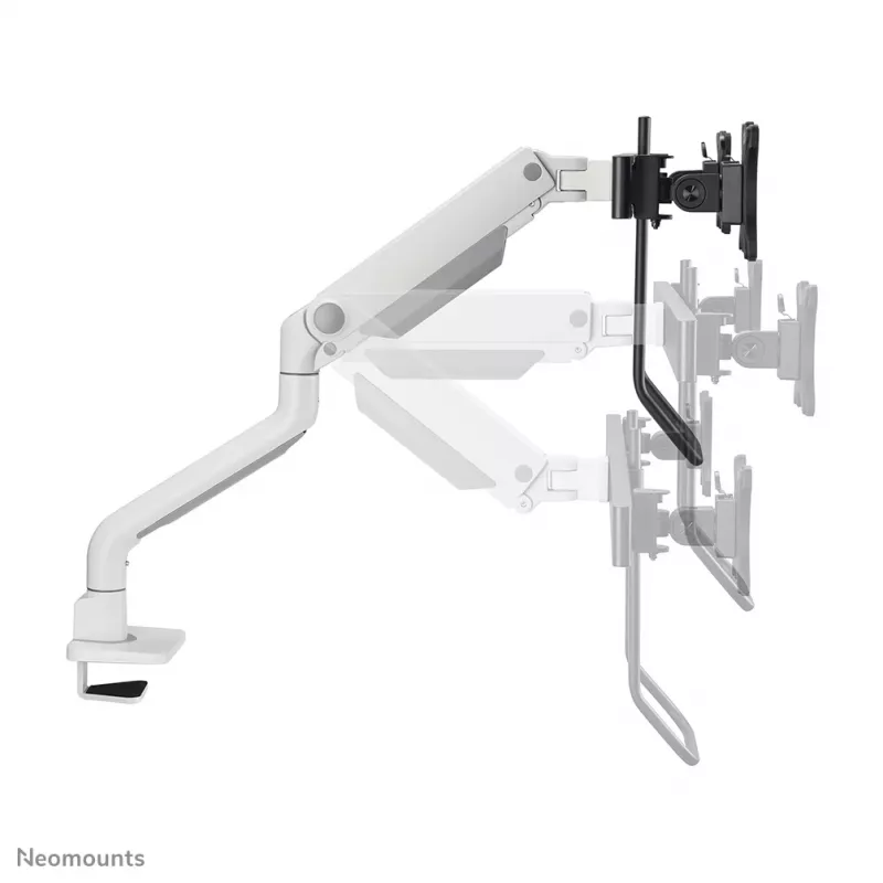 Neomounts DS75S-950WH2 Monitor arm 17-32 inch - gas spring - Topfix - 180°-stop