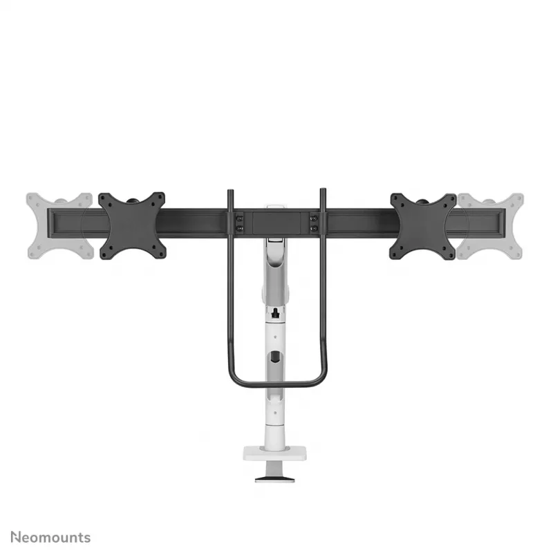 Neomounts DS75S-950WH2 Monitor arm 17-32 inch - gas spring - Topfix - 180°-stop