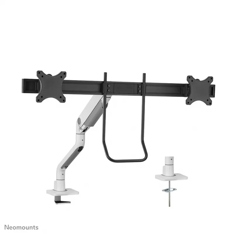 Neomounts DS75S-950WH2 Monitor arm 17-32 inch - gas spring - Topfix - 180°-stop