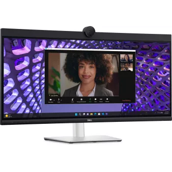 DELL P Series P3424WEB computer monitor 86.7 cm (34.1 inch) 3440 x 1440 pixels 4K Ultra HD LCD Black