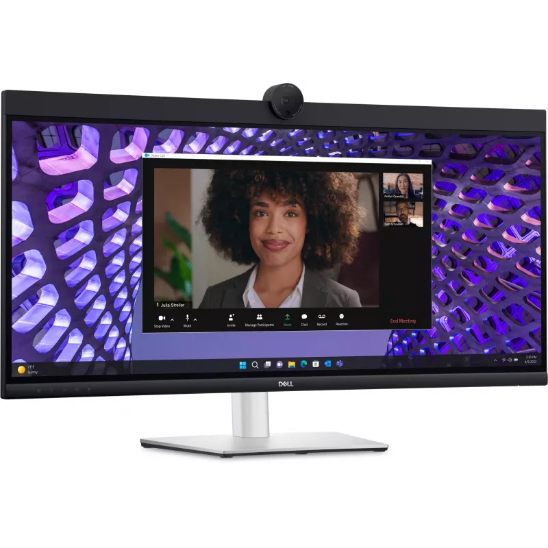 DELL P Series P3424WEB computer monitor 86.7 cm (34.1 inch) 3440 x 1440 pixels 4K Ultra HD LCD Black