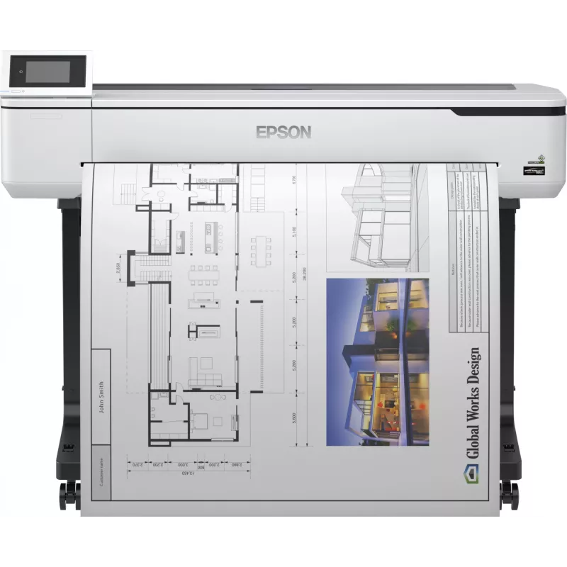 Epson SureColor SC-T5100, Inkjet, 2400 x 1200 DPI, ESC/P-R, HP-GL/2, HP-RTL, Black, Cyan, Yellow, Magenta, 50 ml, PrecisionCore