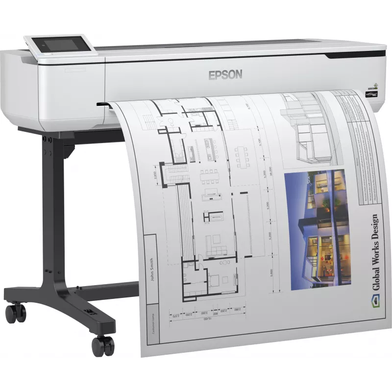 Epson SureColor SC-T5100, Inkjet, 2400 x 1200 DPI, ESC/P-R, HP-GL/2, HP-RTL, Black, Cyan, Yellow, Magenta, 50 ml, PrecisionCore