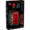 Construction toy LEGO Red London Telephone Box 21347 – modular collectible set, 1460 pieces, 18+