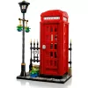 Construction toy LEGO Red London Telephone Box 21347 – modular collectible set, 1460 pieces, 18+