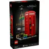 Construction toy LEGO Red London Telephone Box 21347 – modular collectible set, 1460 pieces, 18+