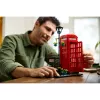 Construction toy LEGO Red London Telephone Box 21347 – modular collectible set, 1460 pieces, 18+