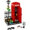 Construction toy LEGO Red London Telephone Box 21347 – modular collectible set, 1460 pieces, 18+