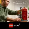 Construction toy LEGO Red London Telephone Box 21347 – modular collectible set, 1460 pieces, 18+