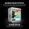 CORSAIR Mid-tower ATX Pc Case - Icue 5000t - RGB Tempered Glass - White