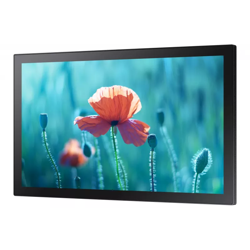 Samsung QB13R-TM Interactive flat panel 33 cm (13 inch) LED Wi-Fi 500 cd/m² Full HD Black Touchscreen Built-in processor Tizen 4.0 16/7