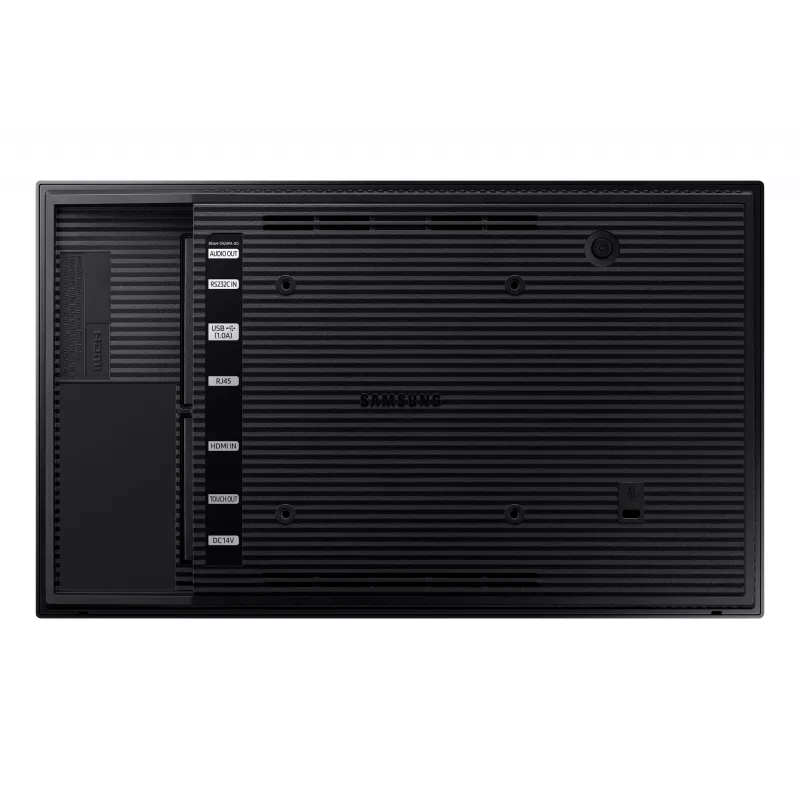 Samsung QB13R-TM Interactive flat panel 33 cm (13 inch) LED Wi-Fi 500 cd/m² Full HD Black Touchscreen Built-in processor Tizen 4.0 16/7