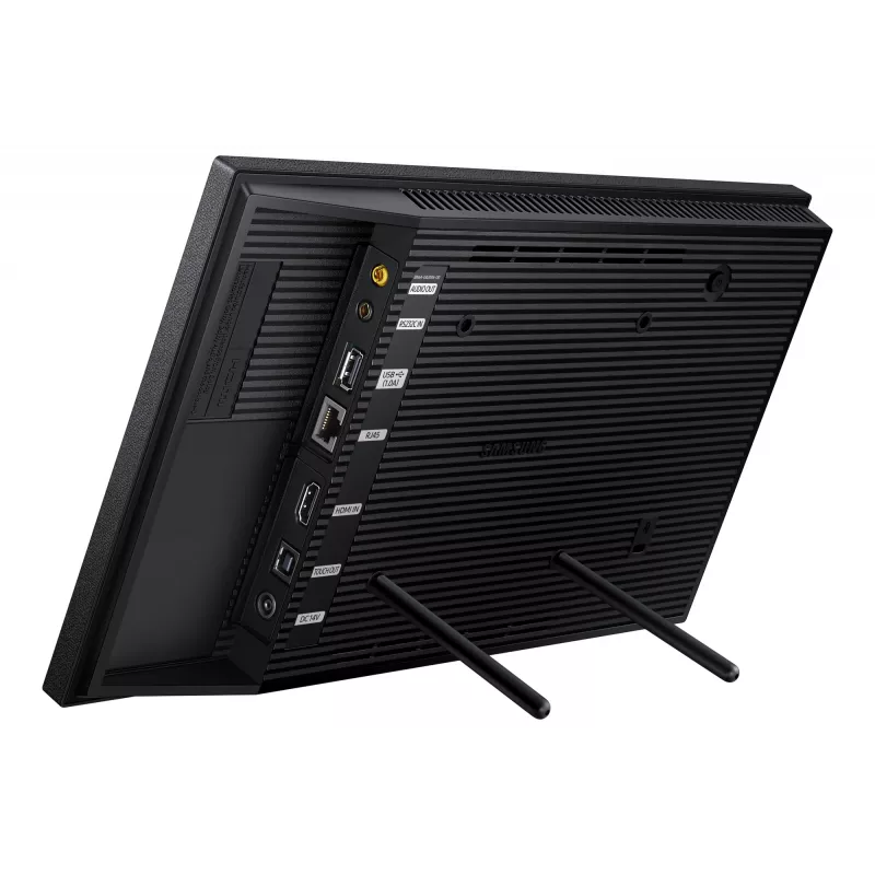 Samsung QB13R-TM Interactive flat panel 33 cm (13 inch) LED Wi-Fi 500 cd/m² Full HD Black Touchscreen Built-in processor Tizen 4.0 16/7