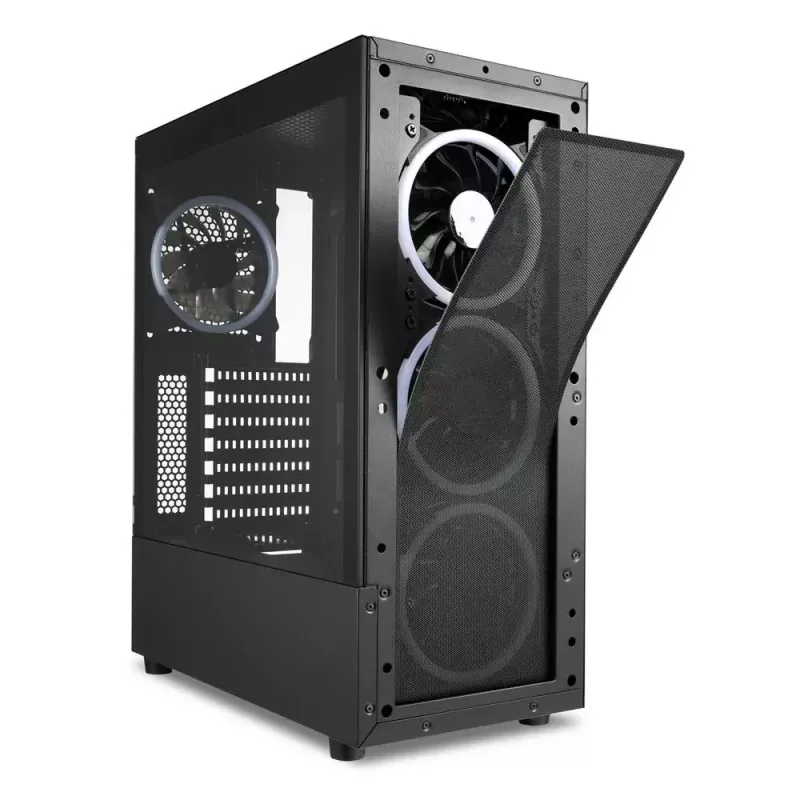PC Case Sharkoon TK5M RGB ATX Desktop Black
