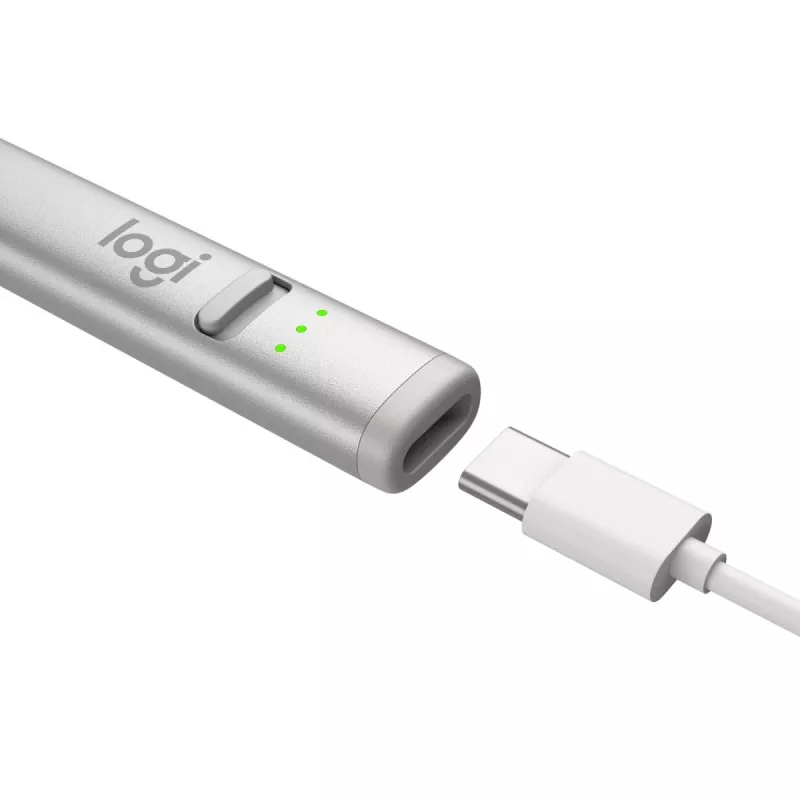 LOGITECH Crayon Digital Pencil USB-C Silver