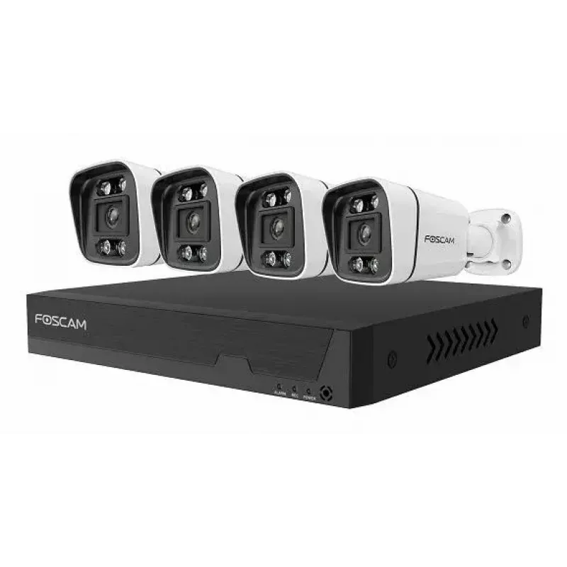 Foscam FN9108E-B4-2T video surveillance kit Wired 8 channels HDD 2TB