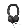 Jabra Evolve2 40 SE USB-C, UC Stereo, Wired, Calls/Music, 20 - 20000 Hz, 188 g, Headset, Black