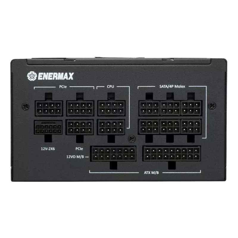 ENERMAX Power Supply Platigemini 1200 Watt 80 Plus Platinum Fully Modular ATX 3.1 & ATX12vo