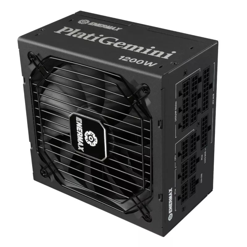 ENERMAX Power Supply Platigemini 1200 Watt 80 Plus Platinum Fully Modular ATX 3.1 & ATX12vo
