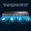 TP-Link Omada 24-Port 2.5GBASE-T and 4-Port 10GE SFP+ L2+ Managed Switch with 16-Port PoE+ & 8-Port PoE++