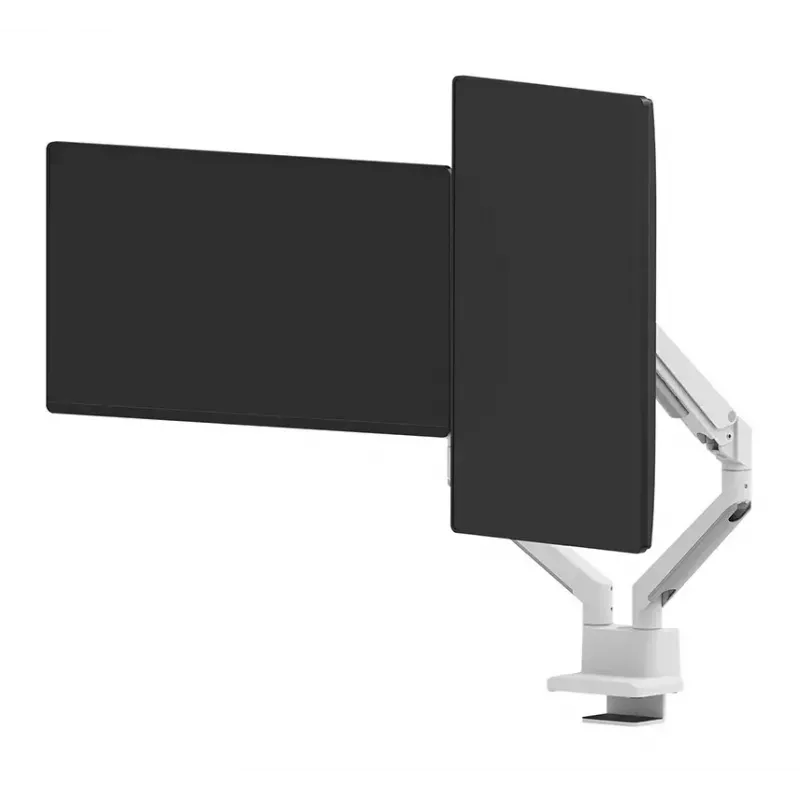 Neomounts DS70-250WH2 Monitor arm 17-32 inch - gas spring - Topfix - 180°-stop
