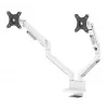 Neomounts DS70-250WH2 Monitor arm 17-32 inch - gas spring - Topfix - 180°-stop