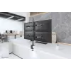 Neomounts FPMA-D550D4BLACK Monitor arm 13-32 inch, Clamp/Grommet, 6 kg, 33 cm (13 inch), 81.3 cm (32 inch), 100 x 100 mm, Black