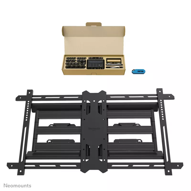 Neomounts WL40S-850BL18 TV mount wall 43-86 inch - full motion - fast installation