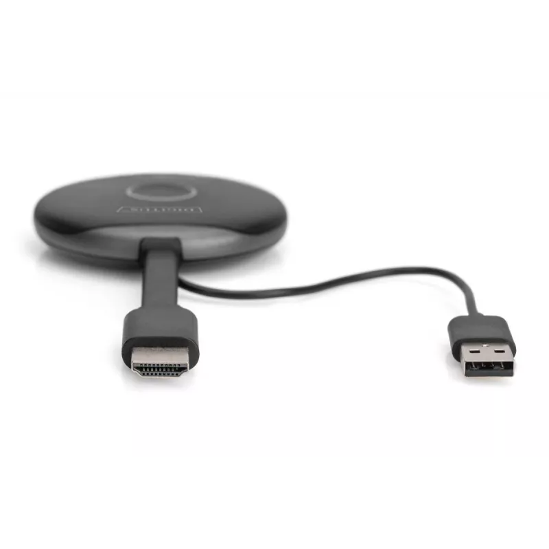 Wireless Collaboration System Digitus Click & Present Pro Desktop Black Grey 3840x2160